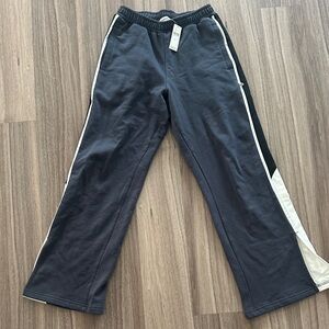 Gray & White Track Pants - araminta James